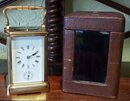 Carriage clock with Case