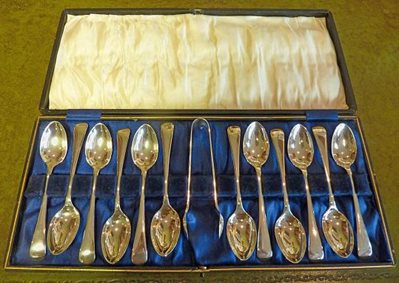 Silver Tea Spoon Set